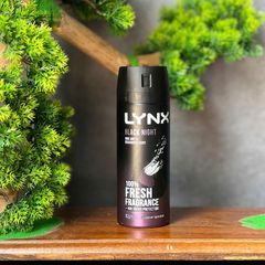 Xịt khử mùi LYNX Black night 165ml 659476