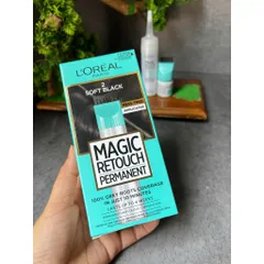 Nhuộm tóc che phủ tóc bạc L'Oréal Paris Magic Retouch Permanent màu 2 Soft Black 659479