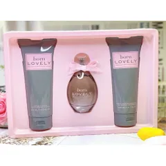 Thanh lí Set nước hoa Born Lovely gồm Nước hoa 100ml, Body lotion 200ml, Sữa tắm 200ml 659584