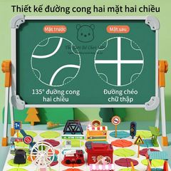 Đồ chơi lắp ráp đường ray mê cung Track Maze 52 chi tiết giúp bé phát triển tư duy logic