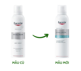 Xịt Dưỡng Ẩm Eucerin Cho Da Nhạy Cảm - Hyaluron Moisturizing Mist Spray