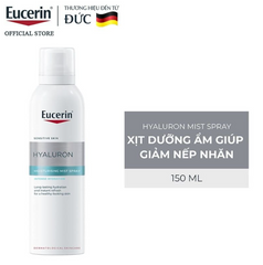 Xịt Dưỡng Ẩm Eucerin Cho Da Nhạy Cảm - Hyaluron Moisturizing Mist Spray