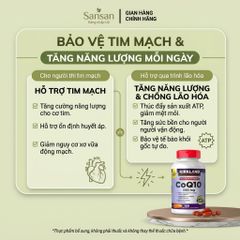 TPBVSK Viên Uống Kirkland Signature CoQ10 300mg 100 Viên - Nội địa Mỹ