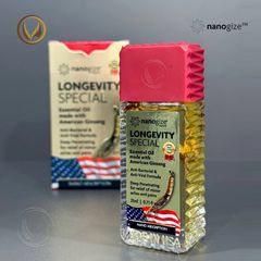 Dầu gió tinh dầu Nhân Sâm Mỹ Nanogize Essential Oil American Ginseng 21ml - Phiên bản giới hạn