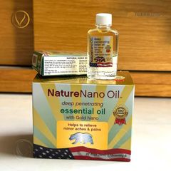 Dầu gió thiên nhiên hiệu con gấu Nhập khẩu chính hãng Mỹ Nature Nano Oil 8ml