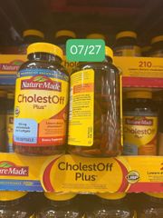 [Chính Hãng] Viên Giảm Cholesterol Nature Made CholesOff Plus 210v của Mỹ