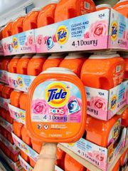 VIÊN GIẶT QUẦN ÁO TIDE PODS DOWNY 4IN1 104 VIÊN NHẬP KHẨU MỸ