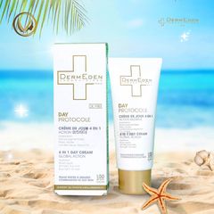 Kem chống nắng 4 trong 1 (da hỗn hợp, da dầu) DermEden Day Protocole 4 In 1 Day Cream Global Action 50ml