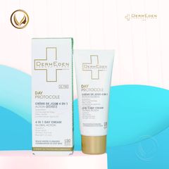 Kem chống nắng 4 trong 1 (da hỗn hợp, da dầu) DermEden Day Protocole 4 In 1 Day Cream Global Action 50ml