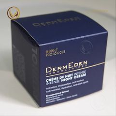 Kem dưỡng sáng da ban đêm Pháp DermEden Night Protocole Intense Night Cream 50ml