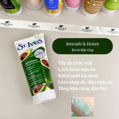 Sữa Rửa Mặt St.Ives Bơ và Mật Ong 170g - Làm Sạch Dịu Nhẹ, Dưỡng Ẩm Da, Sản Phẩm Chăm Sóc Da Tự Nhiên