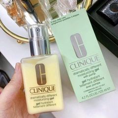 Gel Dưỡng Ẩm Clinique Dramatically Different 125ml - Cân Bằng Ẩm Cho Da Dầu, Da Nhạy Cảm - Sản Phẩm Chăm Sóc Da Chất Lượng