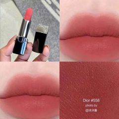 Son môi Dior 558 Grace Velvet - Hồng khô mềm mịn, sang trọng, sản phẩm trang điểm cao cấp dành cho tín đồ làm đẹp