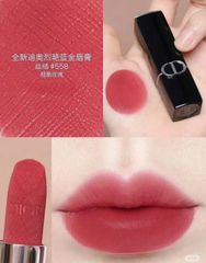 Son môi Dior 558 Grace Velvet - Hồng khô mềm mịn, sang trọng, sản phẩm trang điểm cao cấp dành cho tín đồ làm đẹp