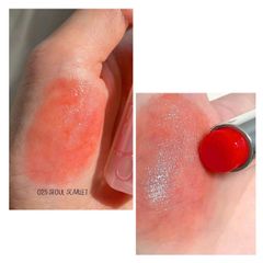 Son Dior Lip Glow 025 Seoul Scarlet - Son Môi Đỏ Cam Tươi, Chất Lượng, Lớp Son Dưỡng Mượt Mà, Phù Hợp Với Mọi Dịp