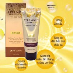 Mặt Nạ Vàng 24K Collagen – Gel Dưỡng Da Căng Sáng, Ngăn ngừa Lão Hóa, Chăm Sóc Da Chuyên Sâu