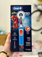 Bàn Chải Điện Oral-B Cho Trẻ Em - Nhập Khẩu Đức, Thiết Kế Cute, Khuyến Khích Chăm Sóc Răng Miệng Vui Vẻ, Dành Cho Bé Trai & Bé Gái
