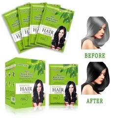 Gội Đen Olive 10 Gói - Sản phẩm Che Bạc Tóc Nhanh Chóng, Dưỡng Tóc Mượt Mà, Chăm Sóc Tóc Hiệu Quả