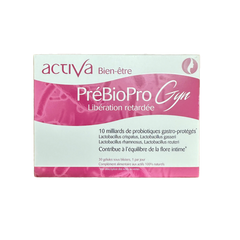 (CHÍNH HÃNG) Viên Uống Men Vi Sinh Phụ Khoa Activa Prebiopro Gyn Giúp Bổ Sung Lợi Khuẩn - Hộp 30 Viên