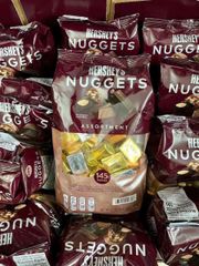 Socola Hershey’s Nuggets Chocolate 1.47kg - Socola Sữa Béo Ngọt Ngào, Thưởng Thức Hương Vị Tuyệt Hảo