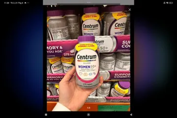Centrum silver men, women 50+ 275v bổ tổng hợp nam nữ trên 50 tuổi