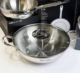CHẢO XÀO ĐA NĂNG KELLER WOK PAN 32CM