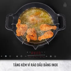 CHẢO GANG MỎ QUẠ GKÖCH 24CM