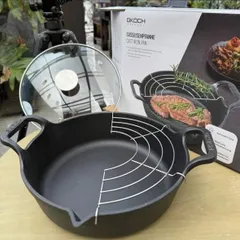 CHẢO GANG MỎ QUẠ GKÖCH 24CM