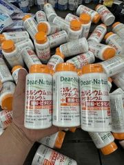 Tăng Chiều Cao Canxi Hữu Cơ Và Vitamin D 525Mg Dear Natura Asahi - 120 Viên