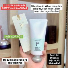Sữa Rửa Mặt Dưỡng Trắng Whoo Gongjinhyang Seol 180ml  663598