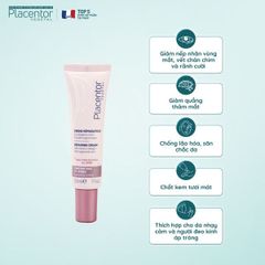 Kem Dưỡng Ẩm Mắt Và Môi Placentor Vegetal Creme Reparatrice Yeux Et Levres Repairing Cream Eye And Lip