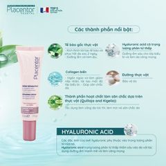 Kem Dưỡng Ẩm Mắt Và Môi Placentor Vegetal Creme Reparatrice Yeux Et Levres Repairing Cream Eye And Lip