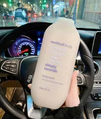 Sữa tắm Method xám: Mùi sữa gạo, bơ, dừa & hạt mỡ 532ml
