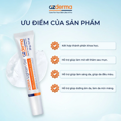 Azera Lighten Gel Gel giúp giảm thâm sau mụn