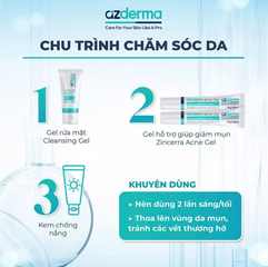Zincerra Acne Gel Gel giảm mụn sưng viêm