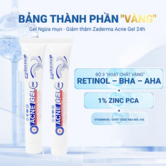 Zaderma-  Scar Gel 7D Kem làm mờ sẹo