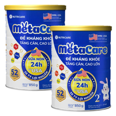 Combo 2 Sữa Metacare Eco 2+ 850g (2-10 tuổi)