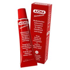Kem Đánh Răng Ajona Đức 25ml - Giảm Hôi Miệng, Làm Sạch Sâu, Bảo Vệ Nướu, Dành Cho Người Uống Trà Cà Phê