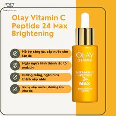 Serum Olay Vitamin C + Peptide 24 40ml – dưỡng sáng da cấp ẩm
