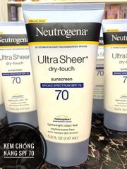 Kem chống nắng Neutrogena SPF70 147ml bảo vệ da