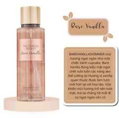 Xịt thơm Victoria Secret Bare Vanilla body mist dịu nhẹ