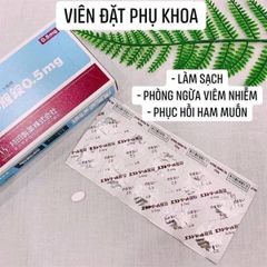 Viên đặt Estoril 0.5mg – hỗ trợ vệ sinh