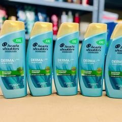 Dầu gội Head & Shoulders Derma X Pro Repairing Moisture 300ml – làm sạch da đầu, dưỡng ẩm