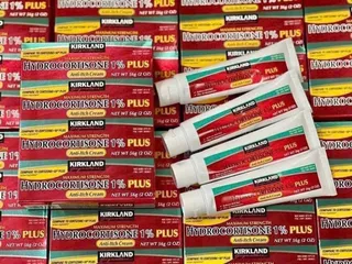 Kem bôi dị ứng & ngứa Kirkland Hydrocortisone 1% Plus.