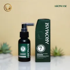 Xịt dưỡng tóc, chăm sóc da đầu AROMASE Herbal Scalp Care Spray 40ml - cho da đầu khô