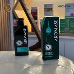 Dầu gội làm phồng tóc, ngăn rụng và giúp mọc tóc AROMASE Hair Volumizing Shampoo 400ml