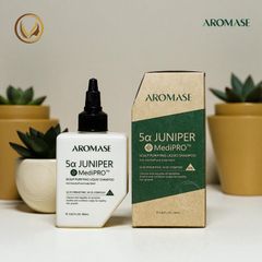 Dầu gội dạng lỏng làm sạch da đầu AROMASE 5α Juniper MediPRO Scalp Purifying Liquid Shampoo 80ml