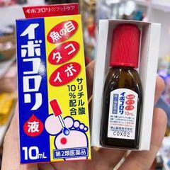 Dung dịch bôi mụn cóc, chai chân, chai tay Ibokorori Nhật Bản 10ml