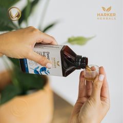 Siro bổ phổi và hô hấp thực phẩm bảo vệ sức khỏe Deep Lung Support 250ml từ 12 tuổi - Harker Herbals