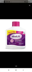 Bột Nhuận Tràng Hỗ Trợ Giảm Táo Bón MiraLAX – 765g